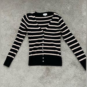 Heartloom Stripe Cardigan